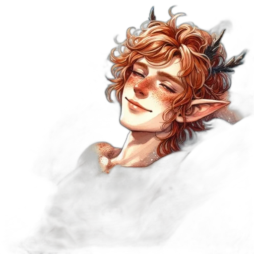 face, dragon, fantasy art, watercolor, photorealistic, concept art, earth tones, elfin transparent PNG cut-out