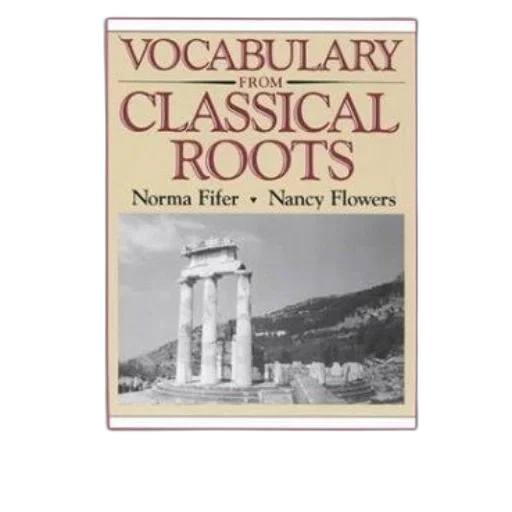 book, cover, titled, vocabulary, classical, roots, norma, fifer transparent PNG cut-out