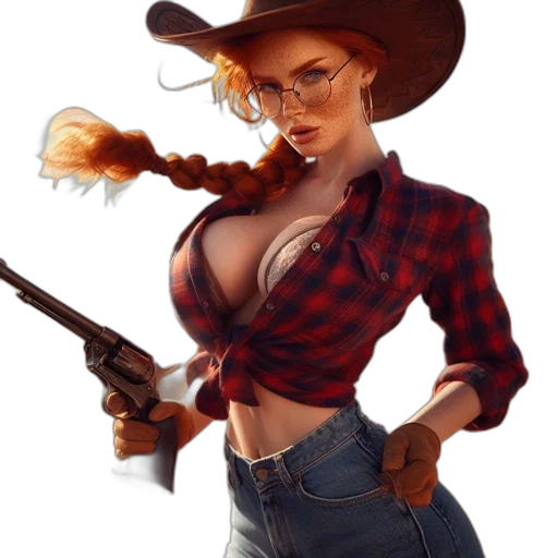weapon, hat, staff, jacket, concept art, comic book art, fantasy art, pixel art transparent PNG cut-out