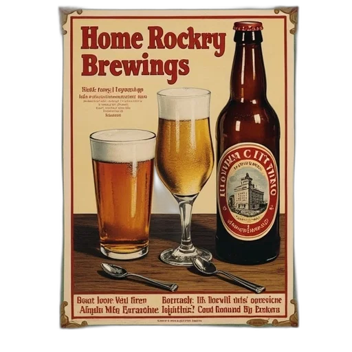 bottle, temperance, advertisement, home, city, brewing, metal, print transparent PNG cut-out