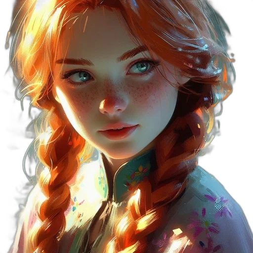 face, dress, crown, dragon, fantasy art, photorealistic, oil painting, comic book art transparent PNG cut-out