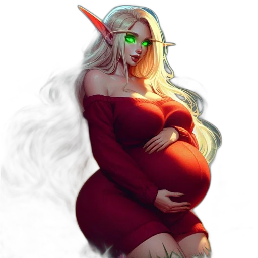 dragon, dress, fantasy art, concept art, pixel art, watercolor, red, green transparent PNG cut-out