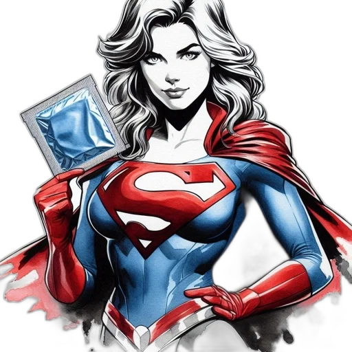 comic book art, cartoon, concept art, fantasy art, stylized, illustration, depicts, female transparent PNG cut-out