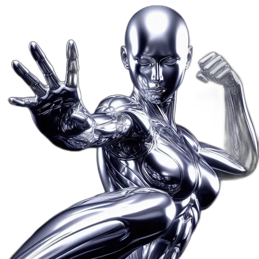 robot, jewelry, mask, 3d render, concept art, comic book art, photorealistic, elaborate transparent PNG cut-out
