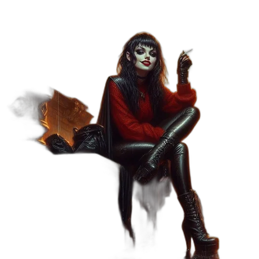 mask, staff, concept art, fantasy art, comic book art, pixel art, fire, dark transparent PNG cut-out