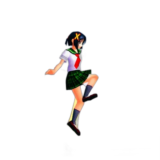 dress, staff, shoes, robot, pixel art, 3d render, concept art, anime transparent PNG cut-out