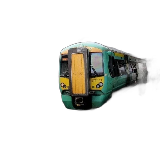 weapon, car, 3d render, photorealistic, concept art, green, train, number transparent PNG cut-out