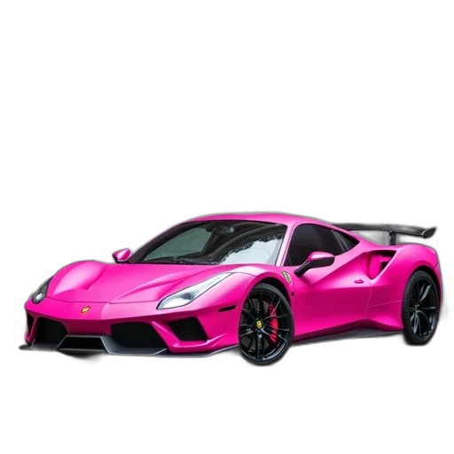 car, weapon, animal, 3d render, photorealistic, vaporwave, concept art, neon transparent PNG cut-out