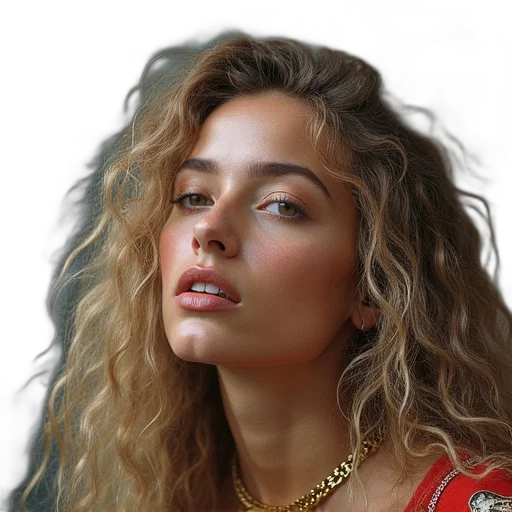 jewelry, face, crown, hair, photorealistic, oil painting, golden, definitive transparent PNG cut-out
