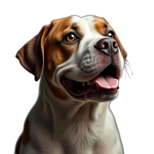 animal, staff, face, photorealistic transparent PNG cut-out