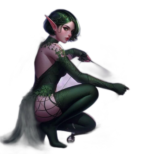 staff, dress, concept art, fantasy art, pixel art, cyberpunk, green, monochrome transparent PNG cut-out