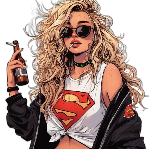 comic book art, cartoon, concept art, pixel art, image, features, stylish, young transparent PNG cut-out