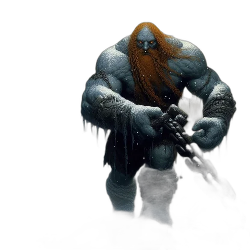 creature, animal, staff, mask, concept art, fantasy art, comic book art, 3d render transparent PNG cut-out