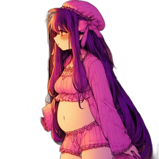 dress, creature, hat, jacket, pixel art, anime, concept art, fantasy art transparent PNG cut-out