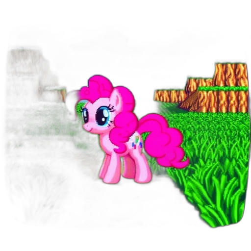 flower, creature, animal, weapon, pixel art, 3d render, concept art, fantasy art transparent PNG cut-out