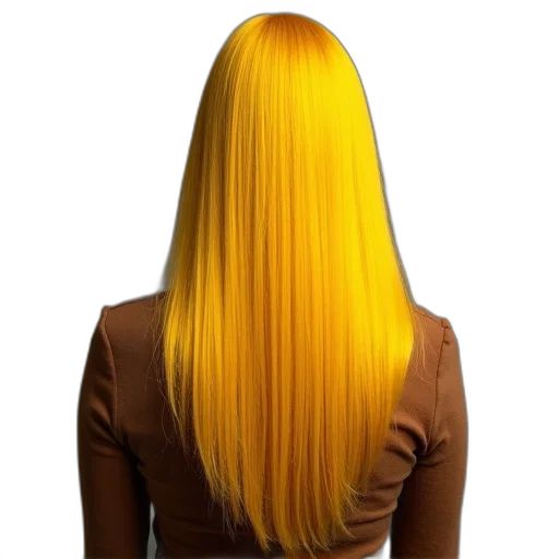 hair, dress, staff, photorealistic, 3d render, golden, neon, person transparent PNG cut-out