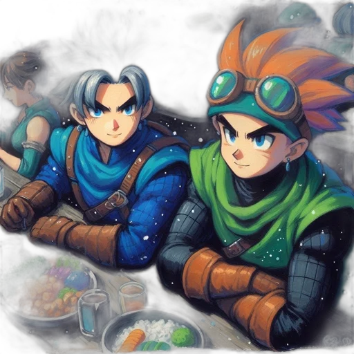 food, fantasy art, watercolor, concept art, pixel art, underwater, snow, outer space transparent PNG cut-out