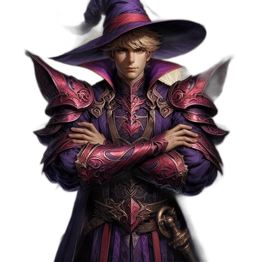 staff, hat, dragon, face, fantasy art, concept art, photorealistic, pixel art transparent PNG cut-out