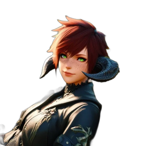 staff, face, jacket, dragon, concept art, fantasy art, 3d render, pixel art transparent PNG cut-out