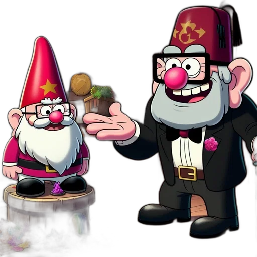 crown, staff, hat, concept art, 3d render, fantasy art, cartoon, two transparent PNG cut-out