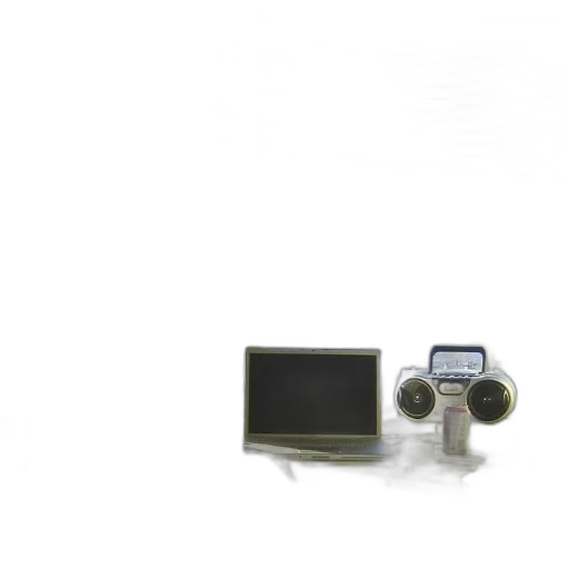jewelry, staff, furniture, robot, 3d render, concept art, earth tones, desk transparent PNG cut-out