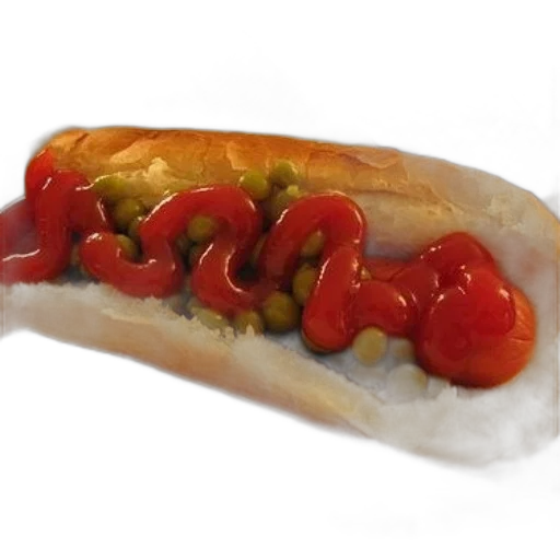 food, animal, weapon, creature, photorealistic, 3d render, hot, dog transparent PNG cut-out