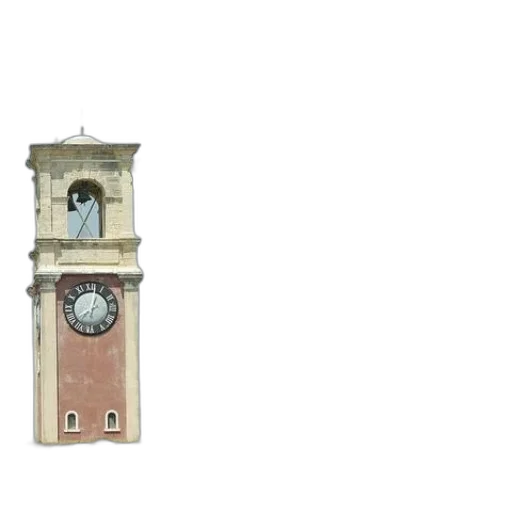 building, jewelry, 3d render, photorealistic, concept art, pixel art, clock, tower transparent PNG cut-out
