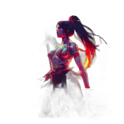 dress, dragon, creature, mask, concept art, fantasy art, pixel art, comic book art transparent PNG cut-out