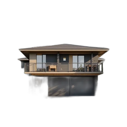 building, furniture, 3d render, photorealistic transparent PNG cut-out