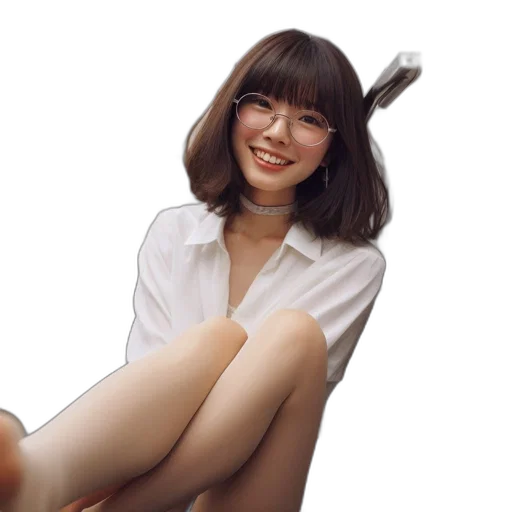 hair, staff, umbrella, weapon, photorealistic, oil painting, anime, concept art transparent PNG cut-out