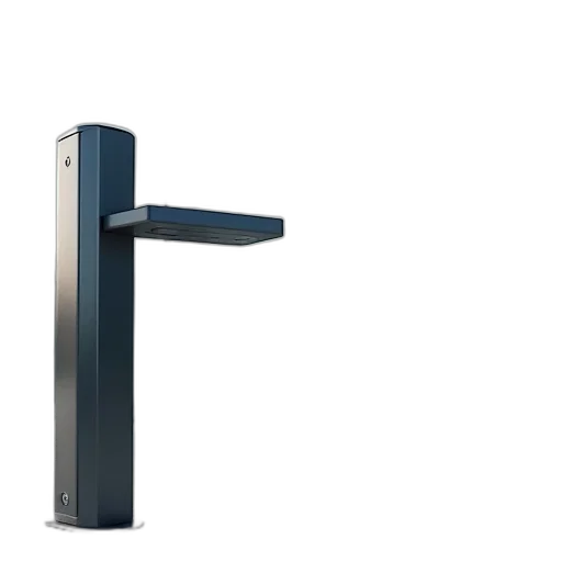 furniture, 3d render, steel, security transparent PNG cut-out