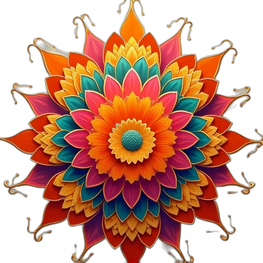 jewelry, flower, crown, staff transparent PNG cut-out