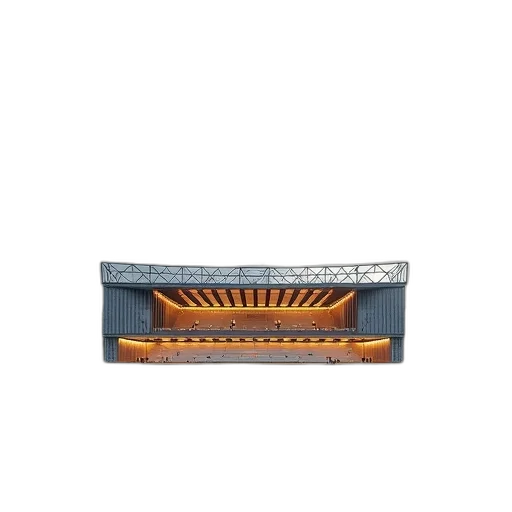 furniture, crown, hat, jewelry, 3d render, new, stadium, proposed transparent PNG cut-out