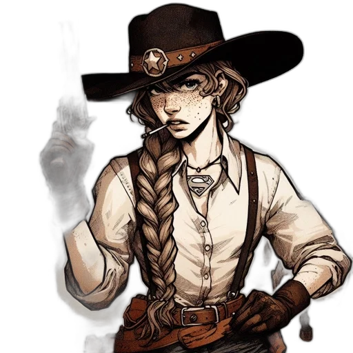 staff, hat, weapon, concept art, comic book art, cartoon, pixel art, illustration transparent PNG cut-out