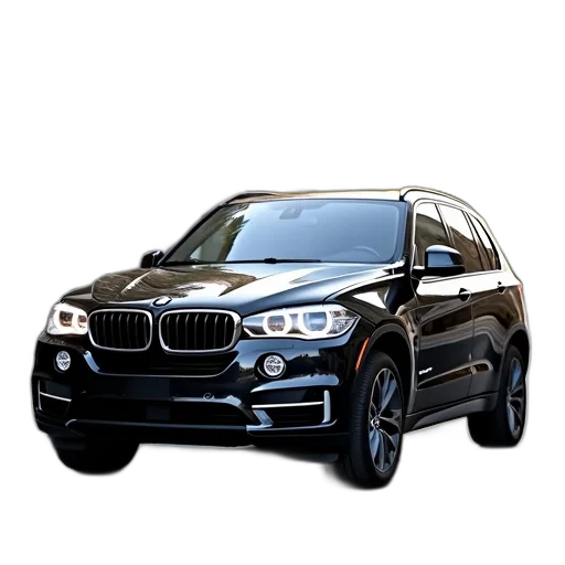 car, photorealistic, 3d render, used, 2013, bmw, sale transparent PNG cut-out