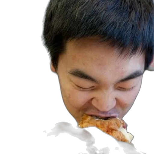 food, face, weapon, creature, photorealistic, 3d render, person, enjoying transparent PNG cut-out