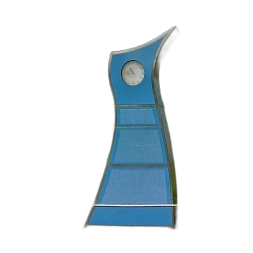 jewelry, staff, furniture, sword, 3d render, blue, silver, sculpture transparent PNG cut-out