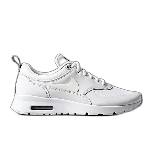 shoes, women, nike, air, max, thea, trainers, white transparent PNG cut-out