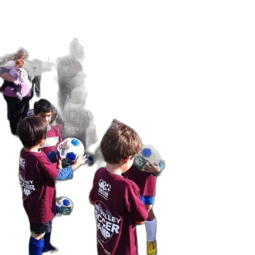 jacket, robot, concept art, 3d render, outer space, group, kids, maroon transparent PNG cut-out