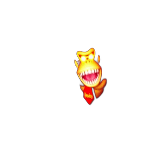 dragon, creature, animal, mask, pixel art, 3d render, concept art, fire transparent PNG cut-out