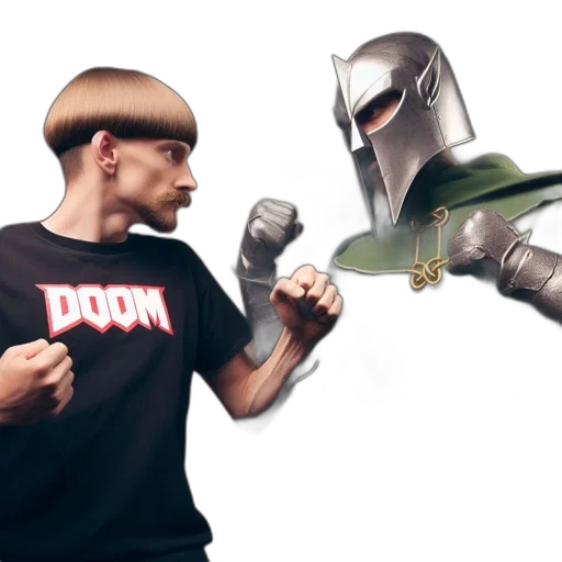 weapon, sword, robot, staff, concept art, 3d render, comic book art, two transparent PNG cut-out