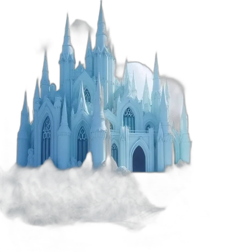 concept art, 3d render, fantasy art, watercolor transparent PNG cut-out