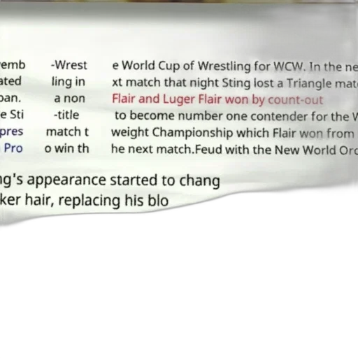 screenshot, wrestling, video, game, showing, match, between, sting transparent PNG cut-out