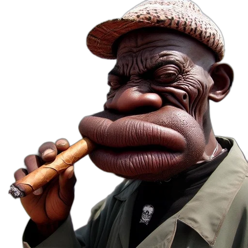 staff, face, animal, food, photorealistic, concept art, 3d render, cartoon transparent PNG cut-out
