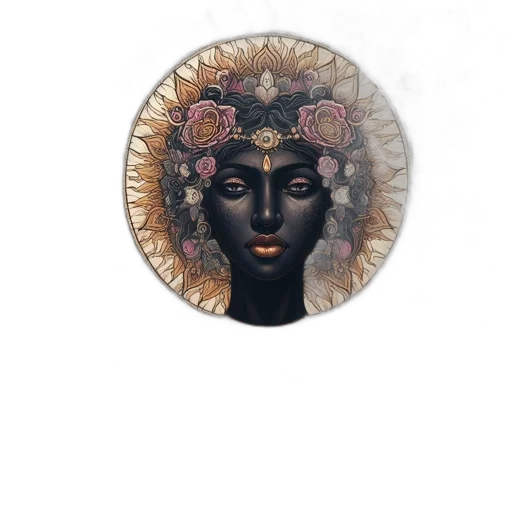 jewelry, crown, mask, face, fantasy art, oil painting, photorealistic, concept art transparent PNG cut-out