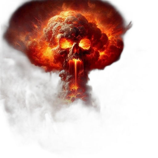 weapon, jacket, concept art, photorealistic, fire, intense, apocalyptic, scene transparent PNG cut-out