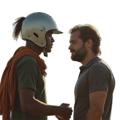 mask, hat, concept art, outer space transparent PNG cut-out