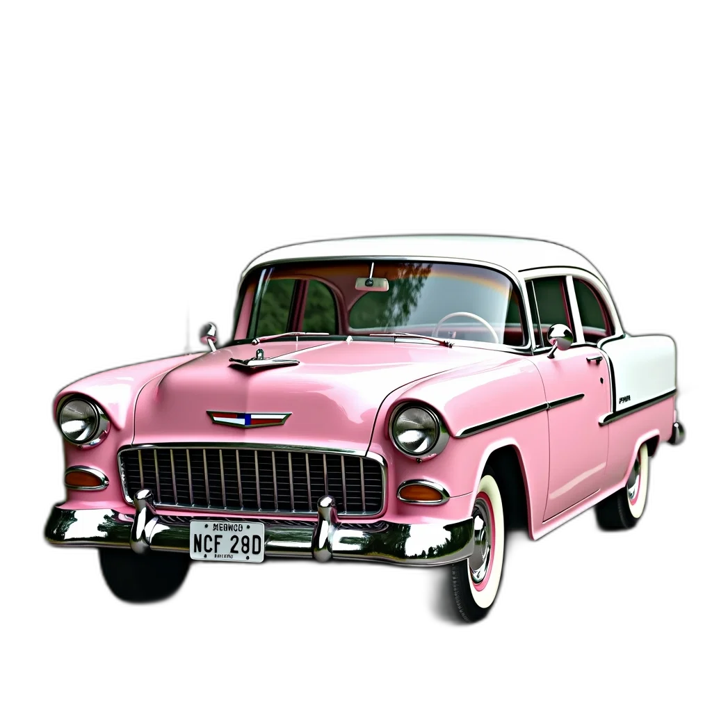 car, weapon, photorealistic, 3d render, oil painting, concept art, neon lights, pink transparent PNG cut-out