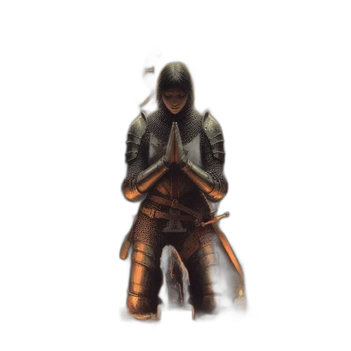 sword, jacket, weapon, mask, concept art, fantasy art, pixel art, watercolor transparent PNG cut-out