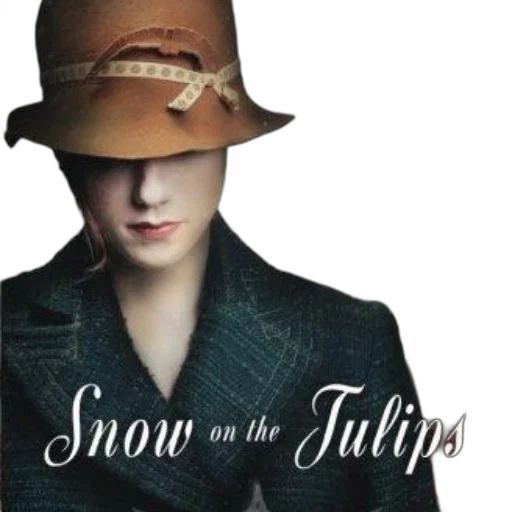 hat, jacket, snow, vintage-style, poster, woman, coat, titled transparent PNG cut-out